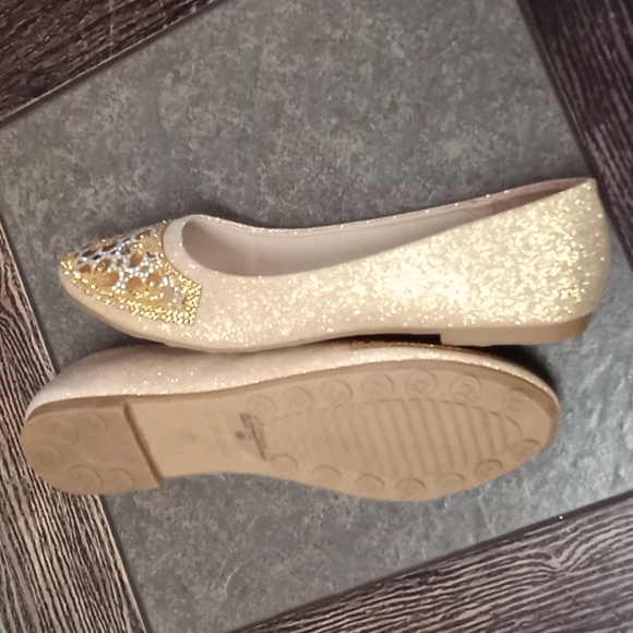 flats for women color gold - Picture 5 of 5